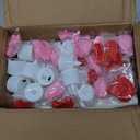 NEXAGEBIUS Valentines Day Decorations It Was Always You Sign Luminary Bags Light Up Letter Set with 2000PC Rose Petals and Candles for Anniversary Romantic Decorations Special Night Decor for Woman Man Girl