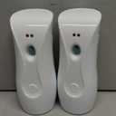 Automatic Air Freshener Dispensers (2-Pack), Aerosol Spray Machines, Wall Mounted or Freestanding, Adjustable Timer for Scent Release in Bathroom, Office, Commercial & Home  White