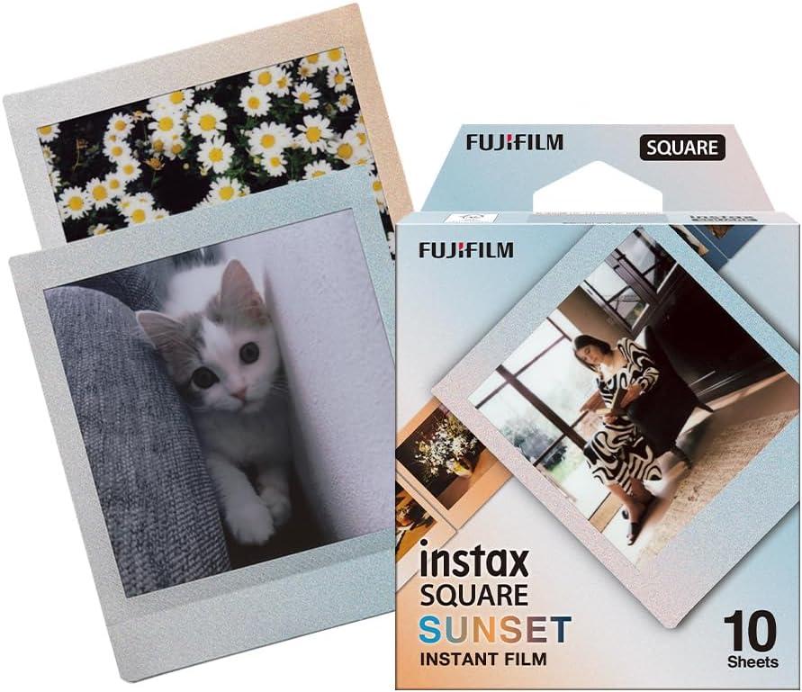 FUJIFILM Instax Square Sunset Film - 10 Exposures
