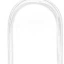 Large Clear Figure Display Bag with Keychain, Mini Doll Hanging Blind Box, Carrying Case Lipstick Charm for Collectibles