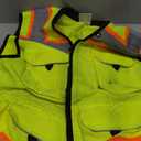 SKSAFETY 12 Pockets Professional level Safety Vest, Class 2 High Visibility Vest, ANSI/ISEA (Medium, Lime)