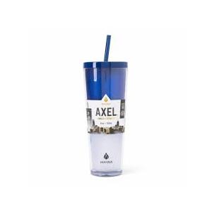 MANNA AXEL TUMBLER PLASTIC 24 OZ BLUE