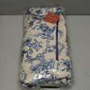 Maison d' Hermine Weekender Bags for Women Cotton Quilted Duffel Overnight Luggage Weekend Bag for Men Gym Gifts Travel (02 - Bonobo - Blue)