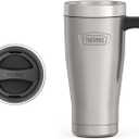 THERMOS ICON SERIES, Stainless Steel Mug, Matte Stainless Steel, 16 oz
