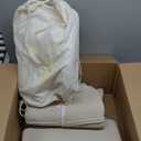 Trendy Baby Changing Basket- Unisex Baby Moses Basket Set of 4 Pieces, Waterproof Pad Cover, Caddy Diaper Organizer,Cotton Blanket - Boho Basket - Nursery Decor - Bassinet Changing Table Topper