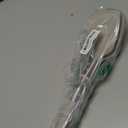 Pack of 2 Silicone Solid Turner, Non Stick Slotted Kitchen Spatulas, High Heat Resistant BPA Free Cooking Utensils, Ideal Cookware for Fish, Eggs, Pancakes(Stainless Steel Khaki)