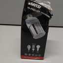 Satco S49390 Corncob LED HID Light Bulb, Medium Base, 18W, 35000 Hour Rating, 2484L, Natural Light
