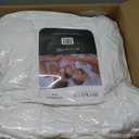 King Size Mattress Pad Protector - 100% Viscose Derived from Bamboo - White