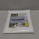 AmazerBath No Hook Shower Curtain and Liner 3-in-1, 100% EVA Luxury Soft Heavy Duty Clear Shower Liner, 72x75 Hookless Shower Curtain with 3 Heavyweight Stones (Rainbow Ethereal)