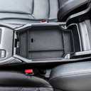TACOBRO Center Console Organizer Tray Compatible with Honda Accord 2023 2024 2025 Accessories Armrest Secondary Storage, Fit 11th Gen Accord LX/EX/Hybrid-Sport/EX/Sport-L/Touring Black Trim