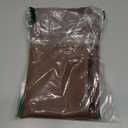 JOJUSIS Modern Leather Throw Pillow Cover for Couch Sofa Bed 100% Faux Leather Dark Brown 12" x 20"