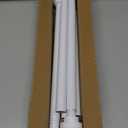 Thestoa White Shower Curtain Rod Adjustable 43-78 inch, 1"Diameter Spring Tension Curtain Rod No Drill, Anti-Rust Non-Slip Shower Rod, White Shower Rod for Bathroom Tension