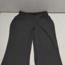 Sundwudu Black Flare Yoga Pants for Women - Soft High Waist Bootcut Leggings Tall & Long Bootleg Pants for Women (Small)