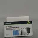 Lenink AC Power Supply Adapter for 4 AA Batteries, AA Battery Replacement Adapter for LED Light, LED Decorations (Black)