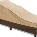 Chaise Lounge Cover Outdoor Waterproof, Fade Resistant Lounge Chair Covers Waterproof Outdoor, Lounge Chair Cover, Durable&Thickened Chaise Lounge Cover of 600D Fabric, 80Lx34Wx32H