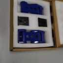 RT-TCZ for Wrangler Hood Latches Catch Kit for Jeep Wrangler JK 2007 up for Wrangler JL 2018 up for Gladiator JT 2020 up Blue Exterior Accessories 2pcs (3-Holes)