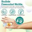 Geotoys Mid-Atlantic Region Jigsaw Puzzle - 250 Piece Puzzles for 8 Year Olds - Jigsaw Puzzles for Kids Ages 8-12 Years Old - Kids Puzzle Games with Colorful Landmarks