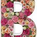 2FT Letter B Mosaic Balloon Frame Letter DIY Fillable Letters Kit for Birthday Party Wedding Backdrop Decor