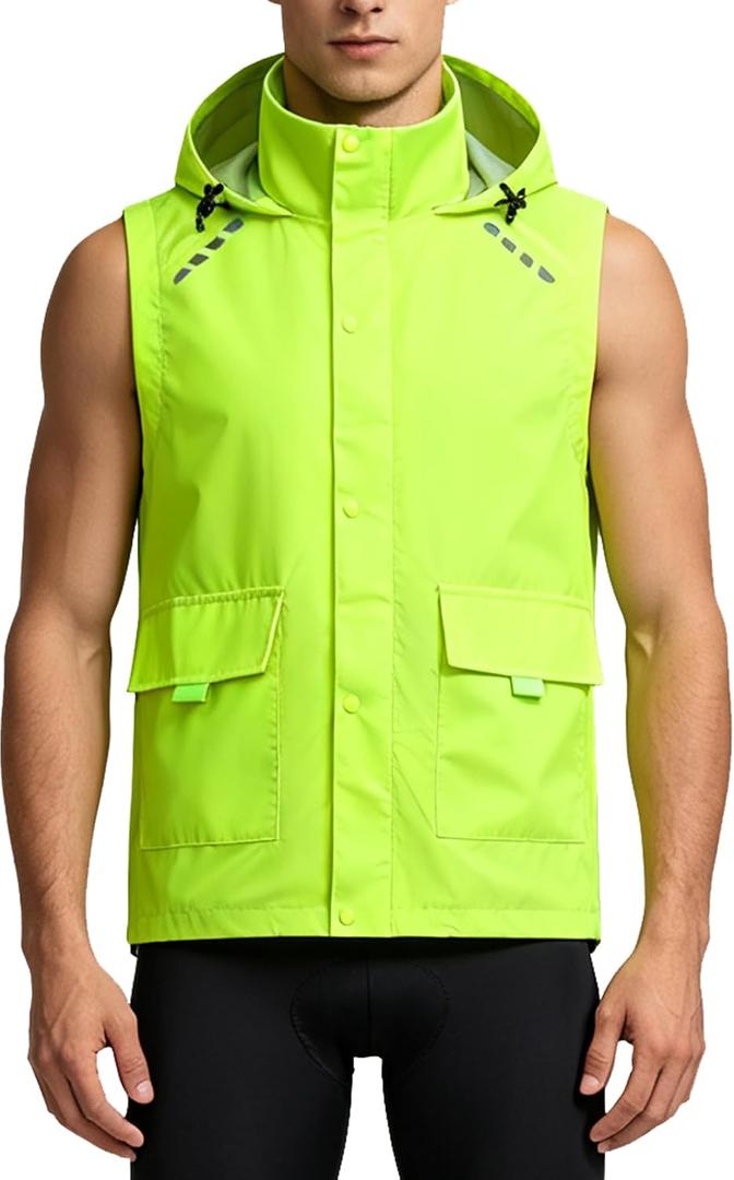 Little Donkey Andy Men's Hooded Cycling Vest