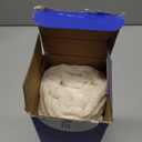 MIULEE Decorative Throw Pillow Covers for Couch Bed Livingroom 20x20 Inch Set of 2 Cream Boho Accent Throw Pllows Broadside Striped Patchwork Soft Corduroy Pillowcases