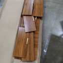 Fluted Dresser for Bedroom with 6 Drawers, 47.2" Modern Chest of Drawers, Dresser TV Stand, Wood Drawer Organizer for Living Room, Hallway, Walnut