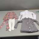 Doll Clothes for 32 inch Dolls 80cm Life Size Doll Clothes 32 inch Doll School Uniform Girls Uniform 1/2 Doll Bust 50cm Doll Outfits