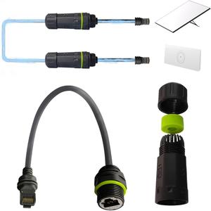 Ethernet Adapter for Starlink Gen 3/Mini, with 1.64FT Cable and 1000Mbps RJ45 Port, Waterproof -1PCS