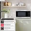 SHARP Countertop Microwave Oven with Removable 16.5" Carousel Turntable, 1200 Watt, 2.2 Cubic Feet, Stainless Steel