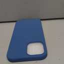 Miracase Compatible with iPhone 12 Pro Max Case, [Soft Anti-Scratch Microfiber Lining], Liquid Silicone Case Gel Rubber Shockproof Drop Protection Phone Case for 12 Pro Max, Capri Blue