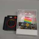 Instant Print Camera for Kids - Classic Black Digital Camera for 3-12 Year Olds, 1080P HD with 32GB SD Card, Selfie Mode & Durable Design, Ideal Christmas Birthday Gift, Portable Travel Toy