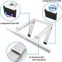 Qualward Air Conditioner Support Bracket, AC Bracket for Window No Drilling Heavy Duty, Up to 200 lbs