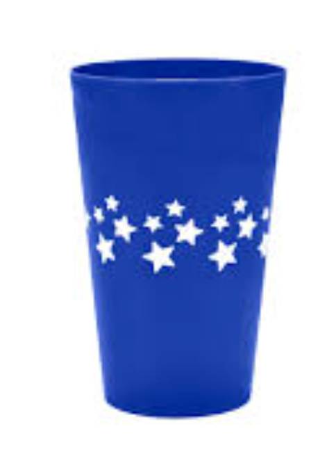 Holiday Home® Patriotic Party Cups - Blue, 4 pk / 16 oz .