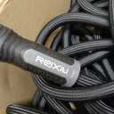 Relxitl Garden Hose, Flexible Water Hose, Ultra Lightweight Non-Expanding hose With 10 Functon Sprayer, Leak proof, Pressure Resistant for Yard, Outdoor (Black)