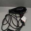 Elchim Milano Ceramic Hair Dryer Ultra Slim & Lightweight Salon Professional Blow Dryer and Ergonomic Design, Concentrator Included, Fast Drying, Quiet, Black/Silver, 2000 Watt