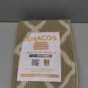 SHACOS Washable Runner Rugs 20"x59" Entryway Runner Rug Kitchen Doorway Non Slip Rubber Backing Trellis Rug Runners Laundry Room Hallway Runner Rug, Beige