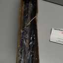 Black Shower Curtain Rod 32 to 43 Inch,1 Inch Diameter Adjustable Spring Tension Stainless Steel Telescoping Rod,Easy Install,No Rust