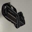 QIFBYFB No Pull Dog Harness Black for Small Medium Large Sized Dog, Reflective Escape Proof Adjustable Dog Harnesses with 2 Patch, XL (XL-Chest size 30-39'')