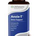 LifeSeasons Anxie-T - Stress Relief Supplement for Men & Women, 60 Capsules; BEST BY: 01/2029