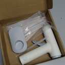 Hot Glue Gun, Cordless Hot Glue Gun, 90s Fast Heating, Mini glue gun and sticks set with 2600mAh Type-C Rechargeable,30 Premium Glue Sticks, Ideal for DIY Crafts, Home Repairs, White