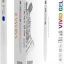 Zebra Pen, SARASA R Gel Pens, Blue Ink, 0.4mm Fine Point, Vivid Ink to Create Deep, Saturated Color and Smooth Gel Lines, Quick-Drying for Smear-Free Writing, Made in Japan, 12-Pack (47720)