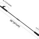 Stanbroil Fire Poker for Fire Pit, 36" Heavy Duty Campfire Poker with Heat-Resistant Handle, Solid Steel Fire Pit Tools for Fireplace, Bonfire, Camping, Wood Stove Indoor & Outdoor