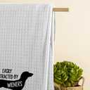 Funny Kitchen Towel for Cleaning, Dachshund Wieners, Decorative Absorbent Hand Tea Bathroom Towels, Dog Gift for Lovers, Soft Hand Towels, 16 x 24 inches