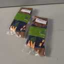 2 x I'D RATHER BE CHASING Funny Mens Socks, Hunting & Fishing Gifts for Men, Fun Hunt Fish Crew Sock, Hunters Fishermen Gift (Sasquatch Blue)