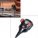 2 x TWAYRDIO Dashboard Mount Holder Hanger for Handheld Radio, Speaker Mic, CB/Mobile Radio Microphone, Belt Clip Hook with Screws for Motorola Midland BaoFeng Yaesu Walkie Talkie Two Way Radio (Black)