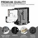 Upgraded EBF61315802 Washer Door Lock Switch Assembly for LG Washing Machine Includes MFG63099101 WM3470CW WM3770HVA Door Latch Hook Kit, Replace EBF62534401 2667085 AP5672154 PS7792232 EAP7792232