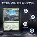 400 Pack Card Sleeves, 200 Matte White Trading Card Sleeve and 200 Inner Sleeves Ideal for Double-Sleeving, Fit for MTG, TCG and Game Cards