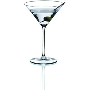 Riedel Vinum XL Martini Glasses, Precision Blown Crystal Martini Glasses with Stem - Elegant Cocktail Glasses for Bar, 9.5oz, Machine Washable