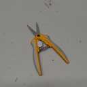 Fiskars Micro-Tip Spring Assisted Scissors, Precision Cutting Stainless Steel Blades, Comfort Handle, Cut Details in Fabric, Sewing Scissors and Arts and Crafts Tools