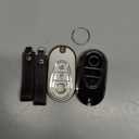 Smart Full Protection Key Fob Cover Case fit for 2020-2024 Mercedes Benz Mercedes Benz S-Class G-Class E-Class (TPU, Black+Off White)