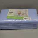 GREEN LIFESTYLE Washable Underpads - Large Bed Pads for use as Incontinence Bed Pads, Reusable Pet Pads, Great for Dogs, Cats, Bunny, Seniors Bed Pad (Pack of 4 - 34x36) (Blue/White)
